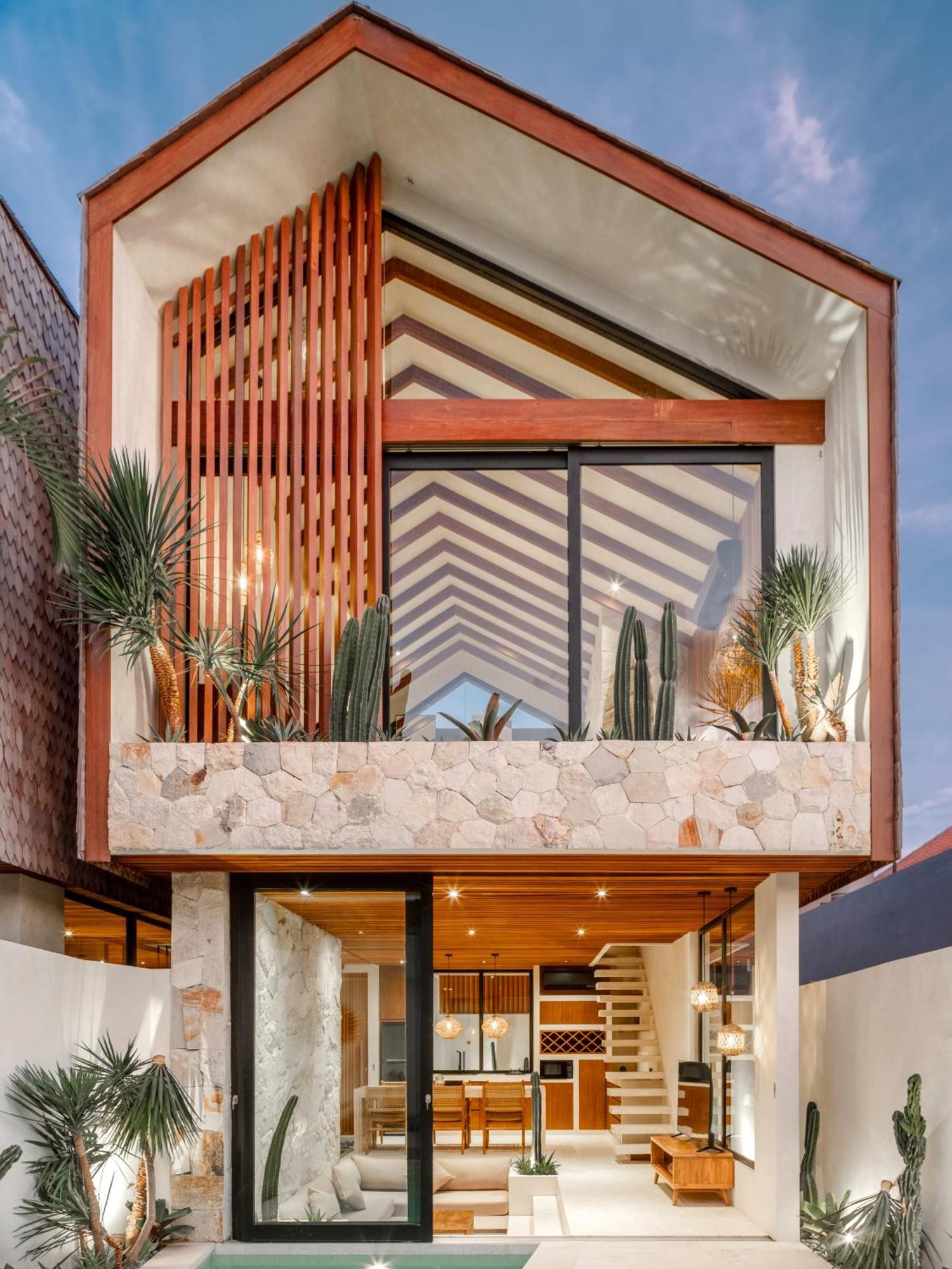 Blacksand Villas Echo Beach Canggu Eksteriør bilde