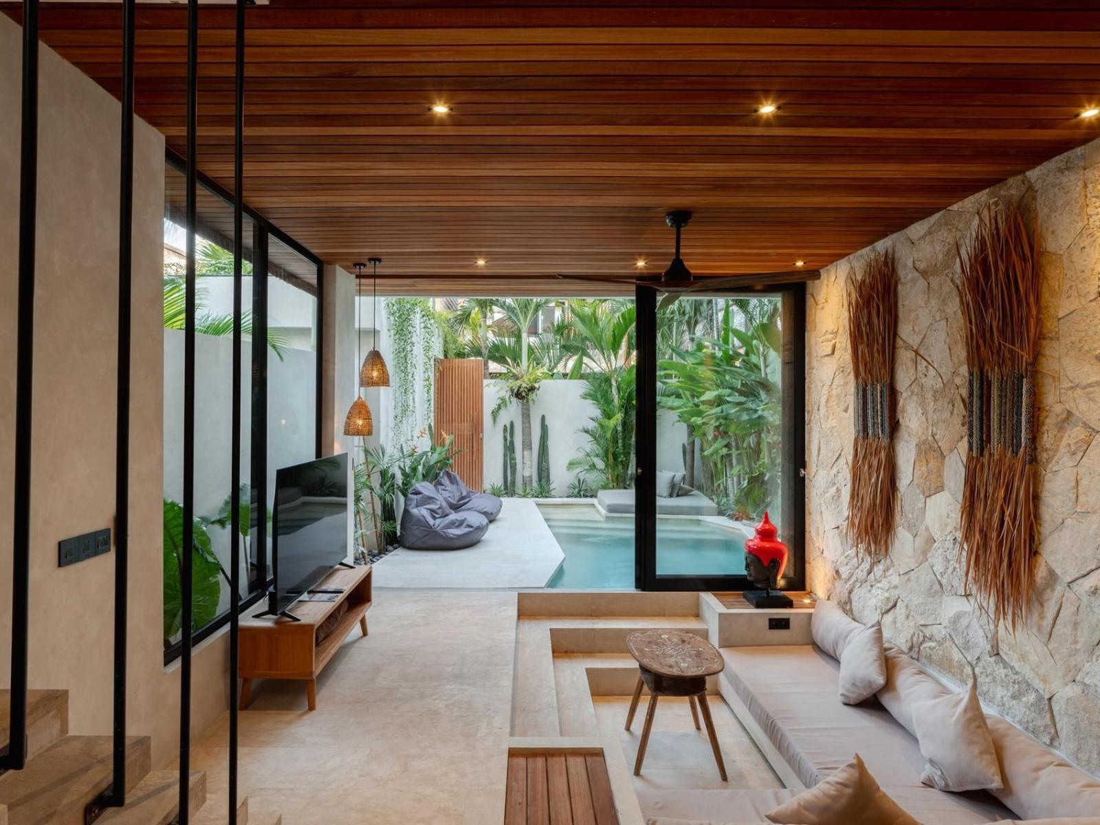 Blacksand Villas Echo Beach Canggu Eksteriør bilde