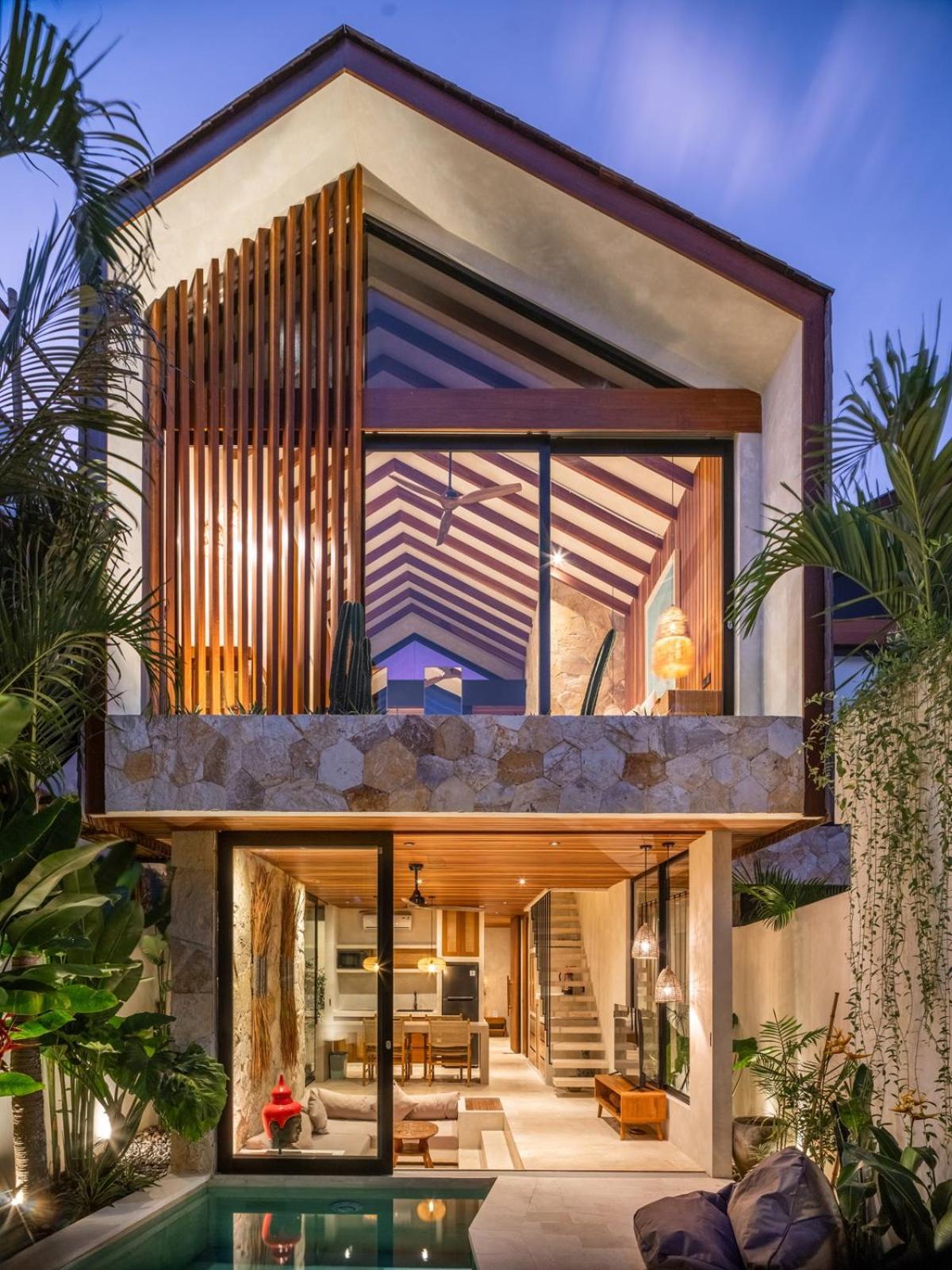 Blacksand Villas Echo Beach Canggu Eksteriør bilde